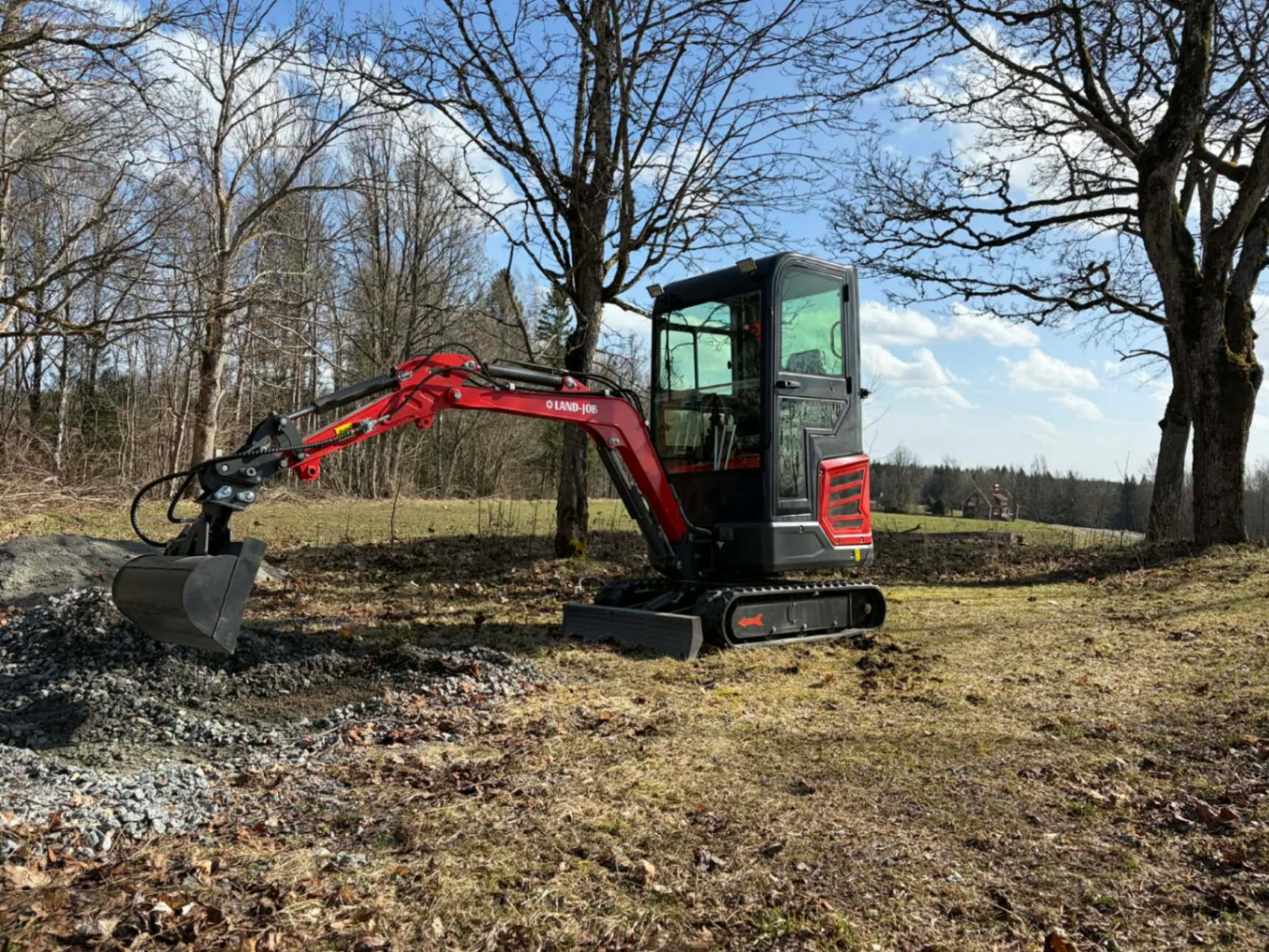Minigrävare 1,8 ton